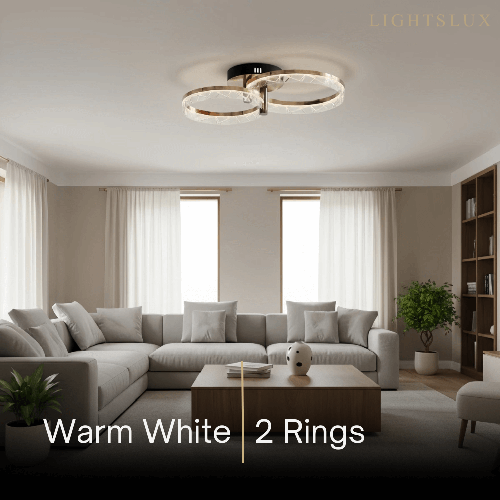 Moderne Opbouw Plafondlamp – LED Licht voor Slaapkamer/Woonkamer - Flindria