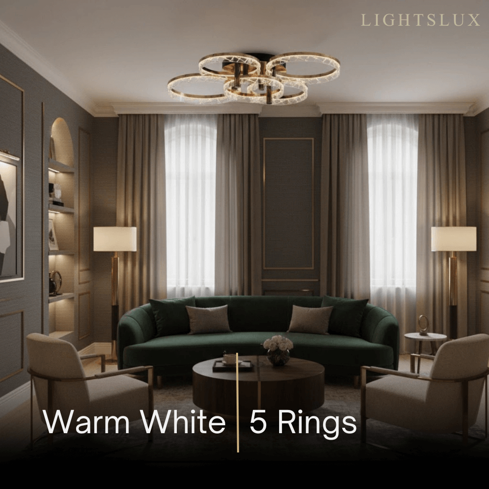 Moderne Opbouw Plafondlamp – LED Licht voor Slaapkamer/Woonkamer - Flindria