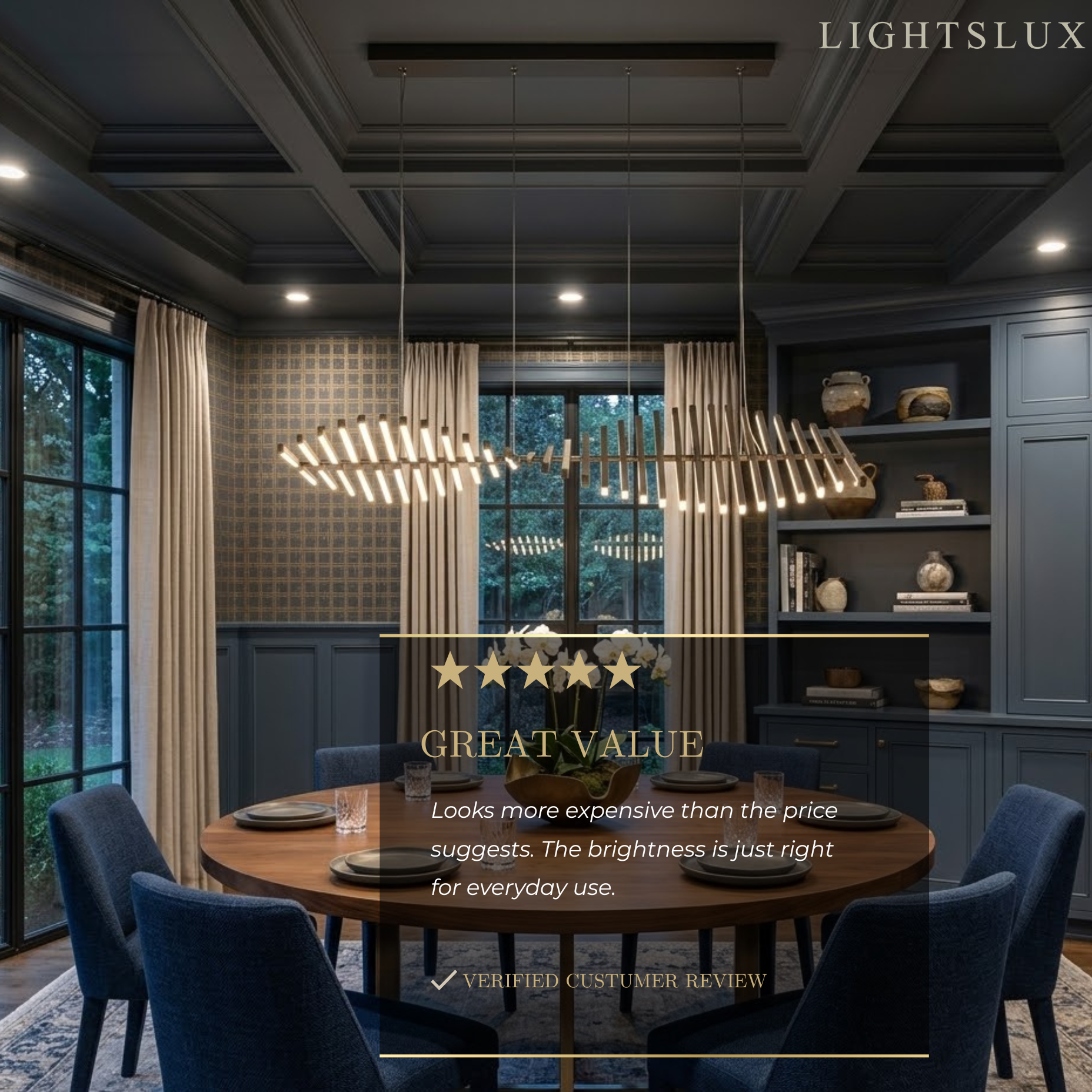 Modern Adjustable Stacked Pendant Light – Black Ash Iron Acrylic Aluminum for Kitchen Island - Flindria