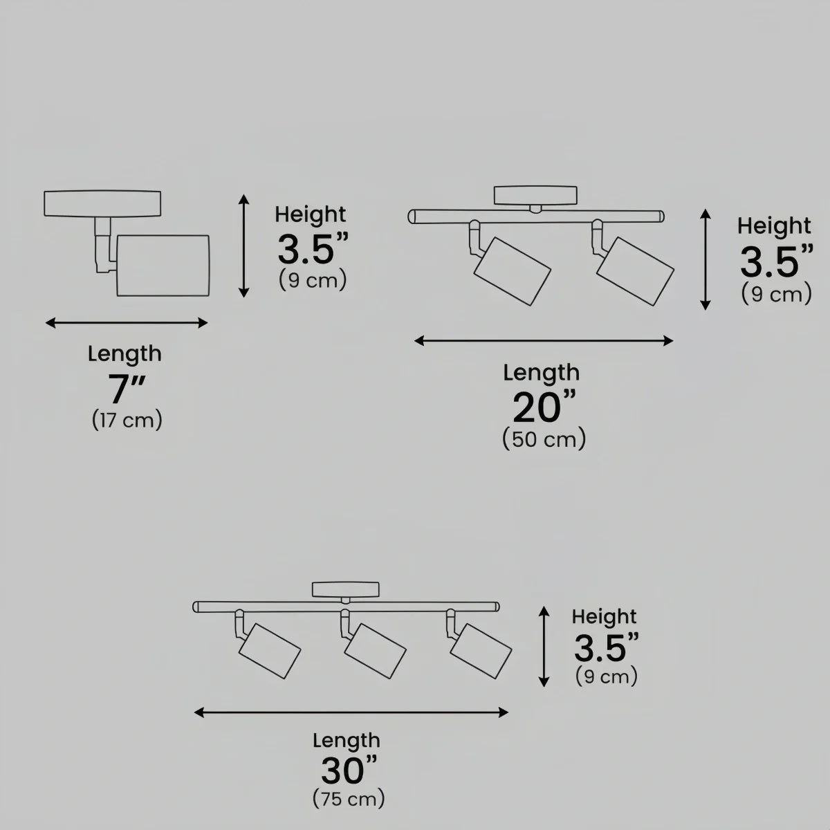 Minimalistische lineaire spotschijnwerper – Geborsteld goud/mat zwart voor woonkamer/studeerkamer - Flindria