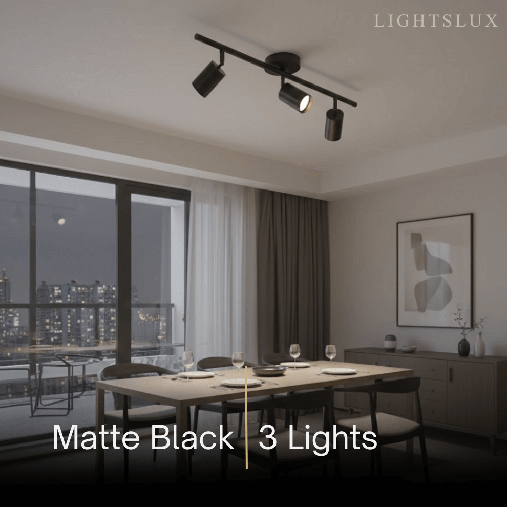 Minimalistische lineaire spotschijnwerper – Geborsteld goud/mat zwart voor woonkamer/studeerkamer - Flindria