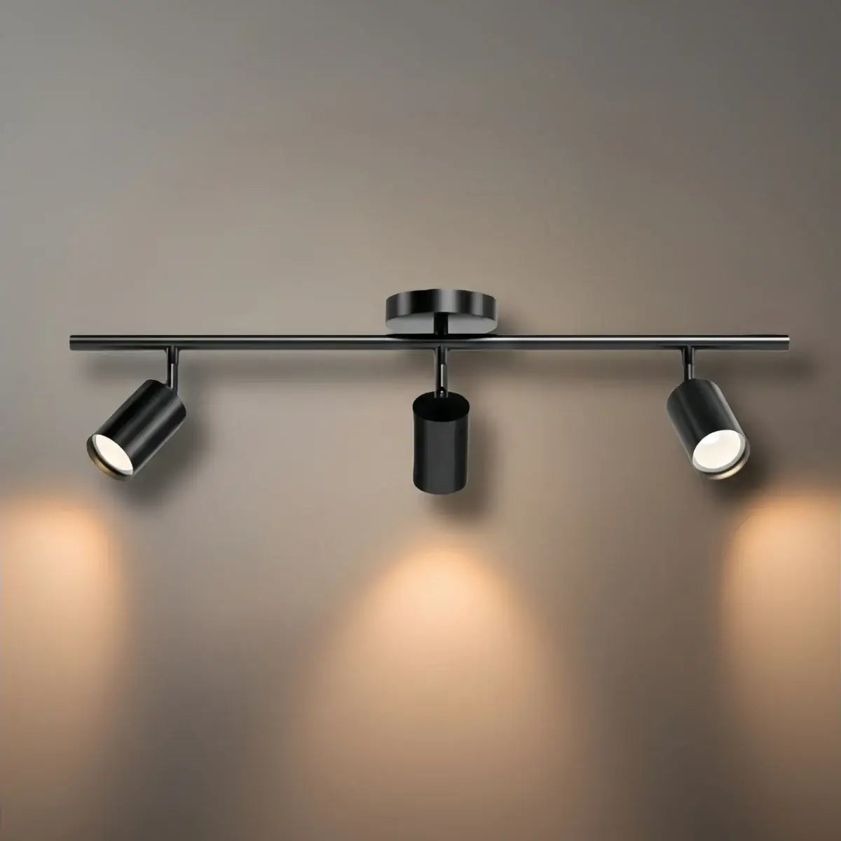 Minimalistische lineaire spotschijnwerper – Geborsteld goud/mat zwart voor woonkamer/studeerkamer - Flindria