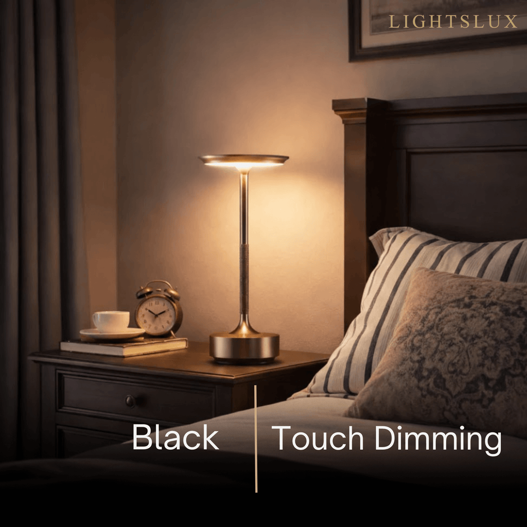 Modern Rechargeable Table Lamp – Touch Dimming & 3 Color Temperatures - Flindria