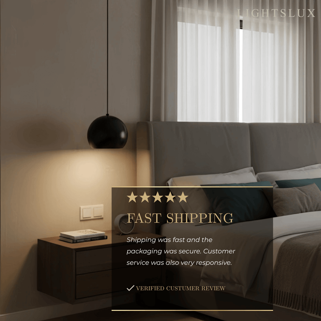 Moderne koepel hanglamp – Geborsteld goud/mat zwart voor keukeneiland - Flindria