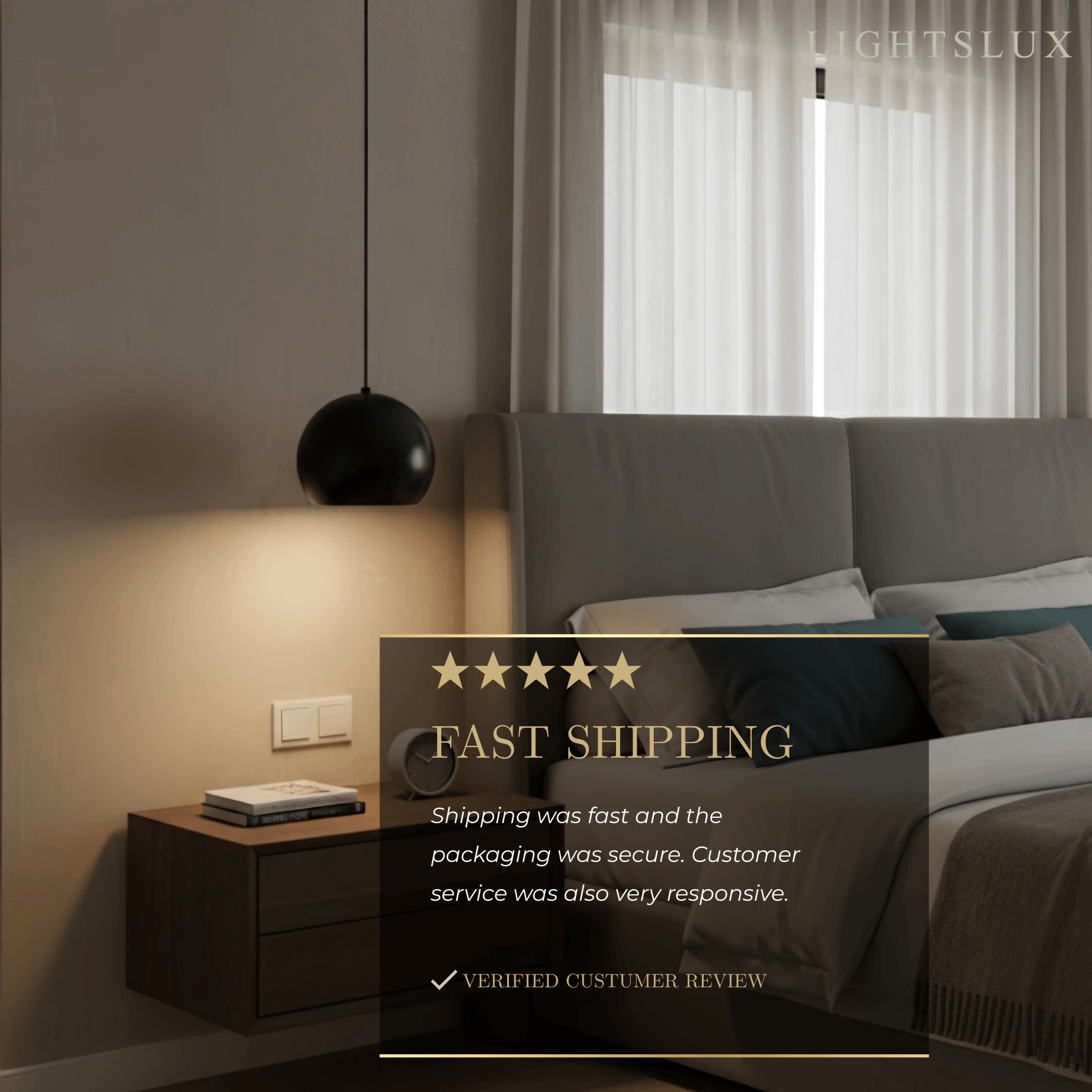 Moderne koepel hanglamp – Geborsteld goud/mat zwart voor keukeneiland - Flindria