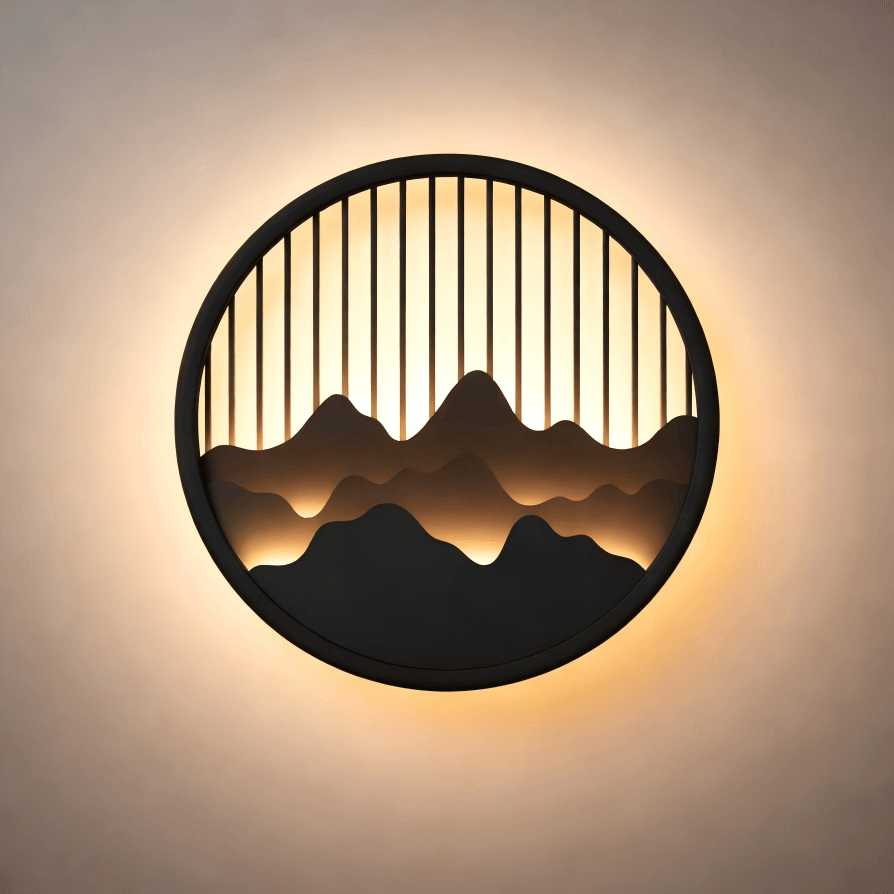Modern Waterproof Wall Light – Circular Stainless Steel LED for Indoor/Outdoor - Flindria