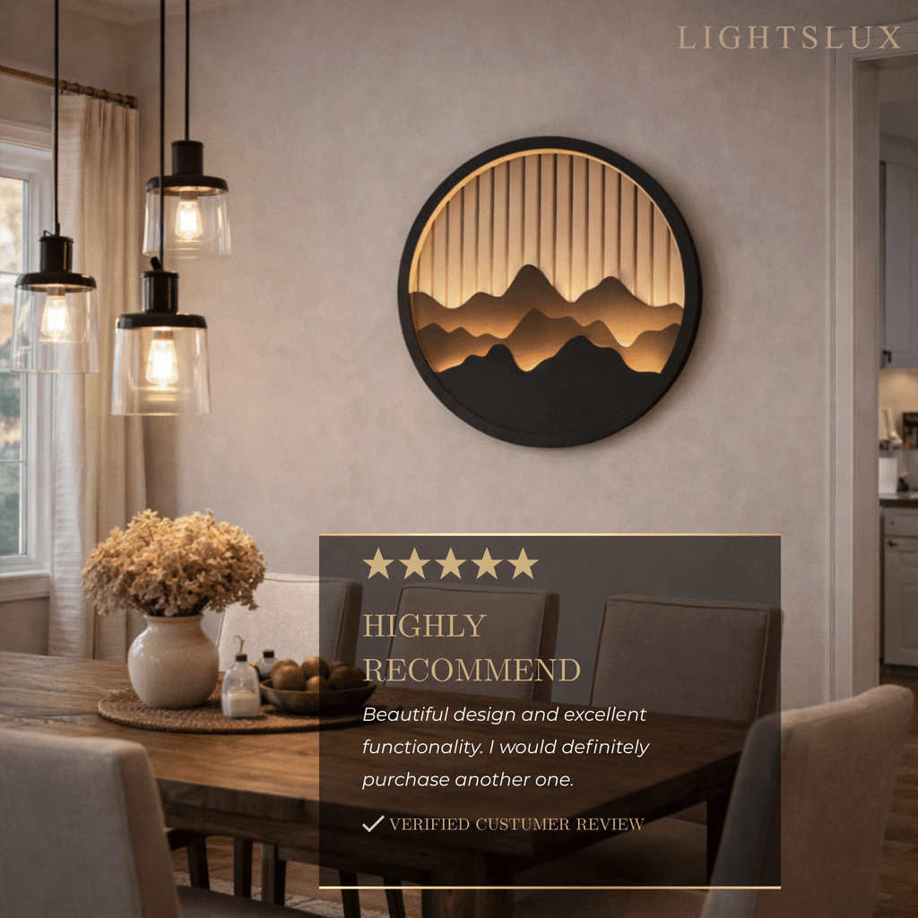 Modern Waterproof Wall Light – Circular Stainless Steel LED for Indoor/Outdoor - Flindria