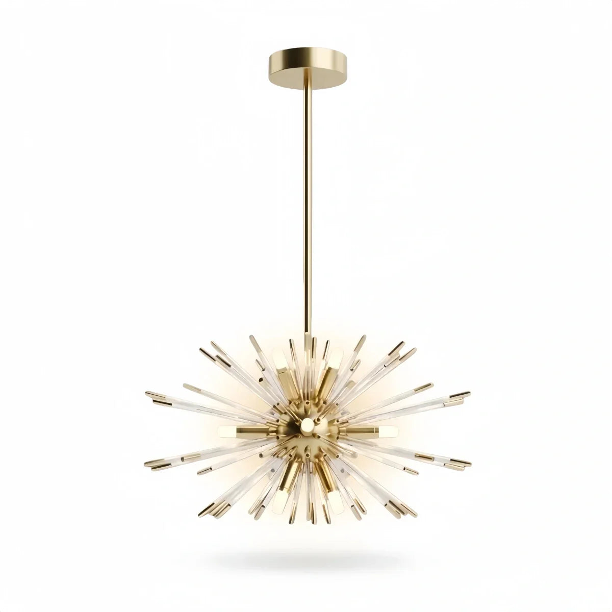 Lustre en cristal organique – Forme éthérée charme féerique pour îlot de cuisine - Flindria