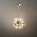 Lustre en cristal organique – Forme éthérée charme féerique pour îlot de cuisine - Flindria