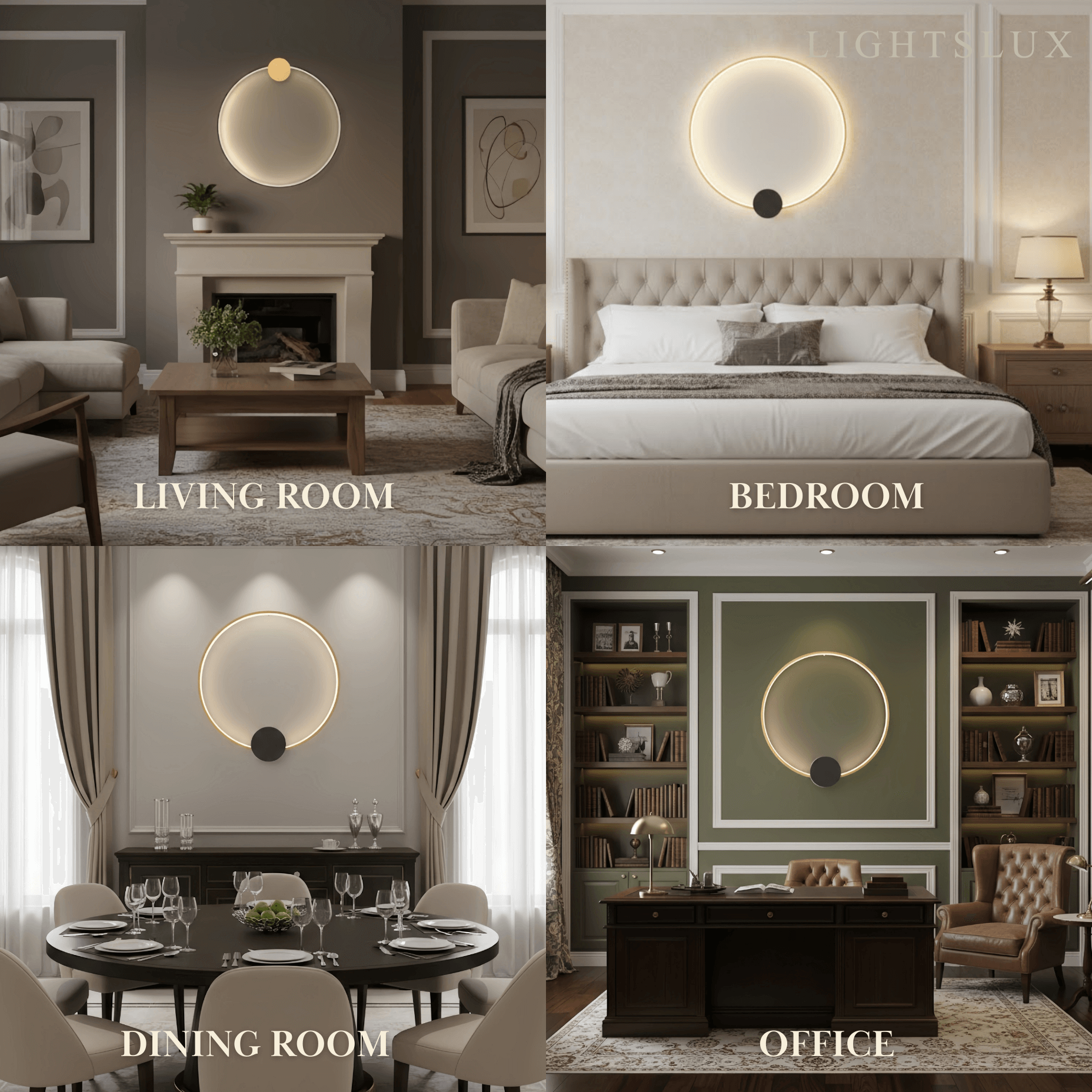 Lámpara colgante minimalista Sun Copper – Negro mate con brillo ajustable para dormitorio - Flindria