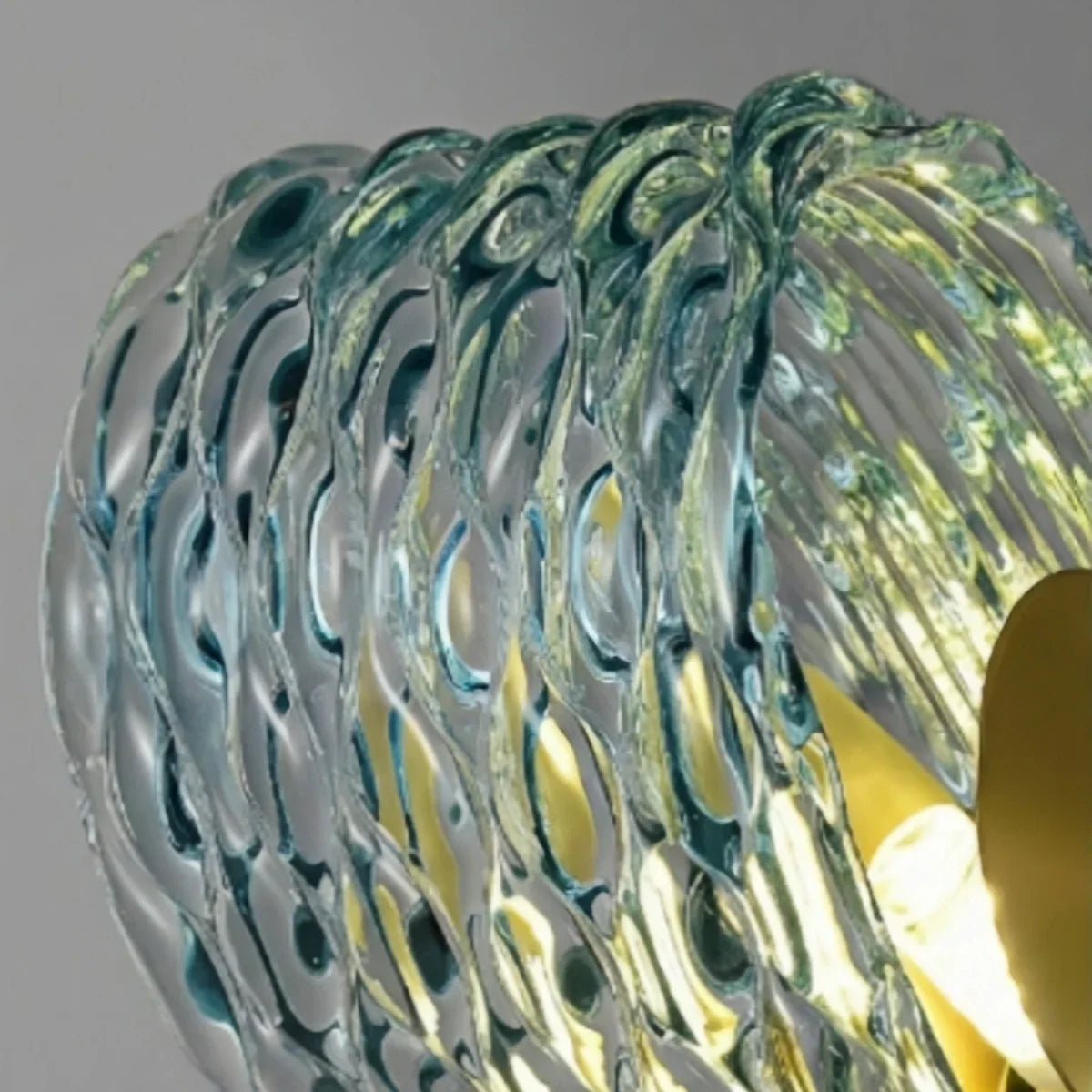 Art Deco Peacock Chandelier – Blue Feather Art Glass Contemporary for Dining Room Bedroom - Flindria