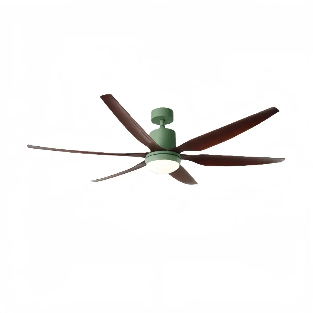 Modern Ceiling Fan Light – Black/Green/Grey/White for Bedroom Living Room - Flindria