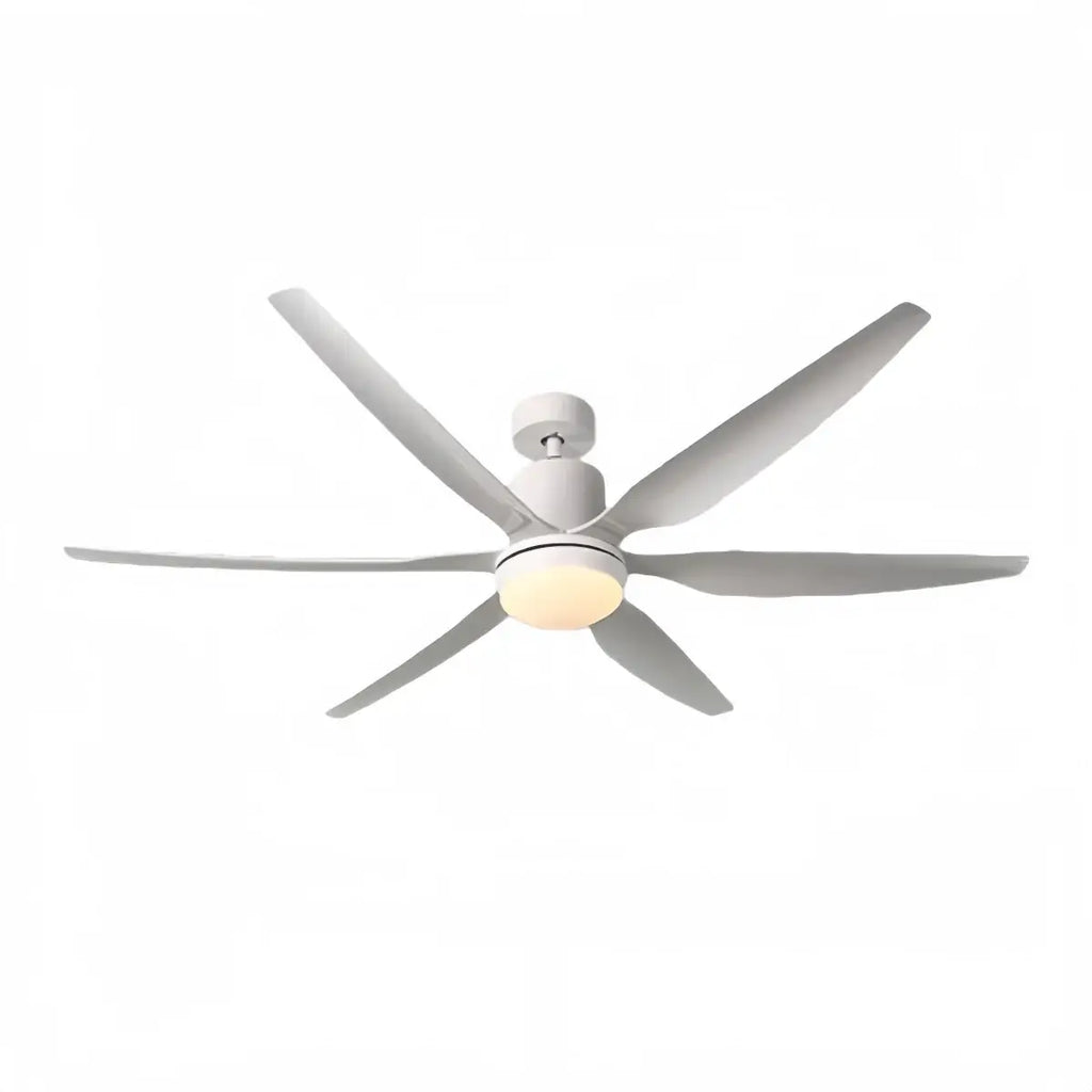 Modern Ceiling Fan Light – Black/Green/Grey/White for Bedroom Living Room - Flindria