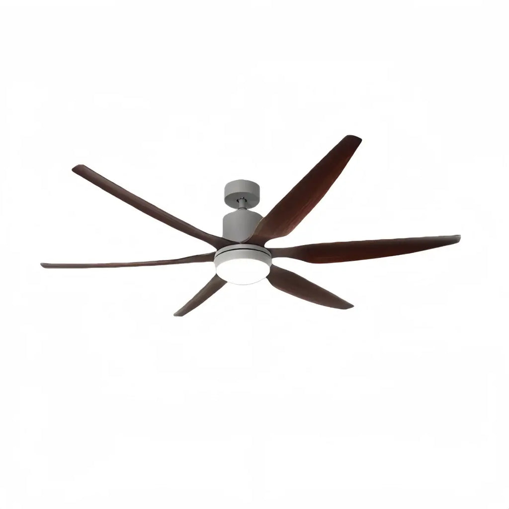 Modern Ceiling Fan Light – Black/Green/Grey/White for Bedroom Living Room - Flindria