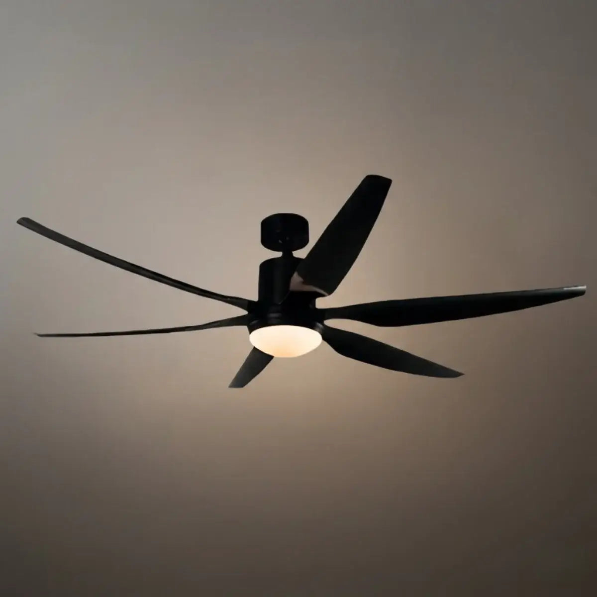 Modern Ceiling Fan Light – Black/Green/Grey/White for Bedroom Living Room - Flindria