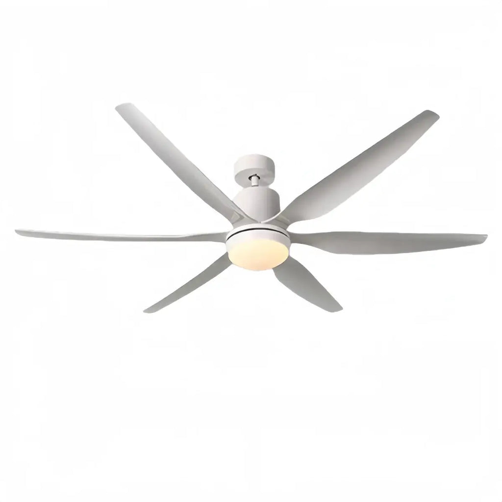 Modern Ceiling Fan Light – Black/Green/Grey/White for Bedroom Living Room - Flindria