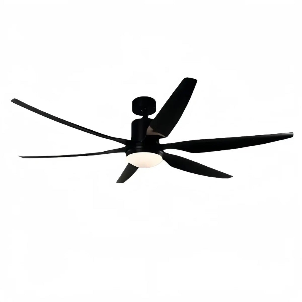 Modern Ceiling Fan Light – Black/Green/Grey/White for Bedroom Living Room - Flindria