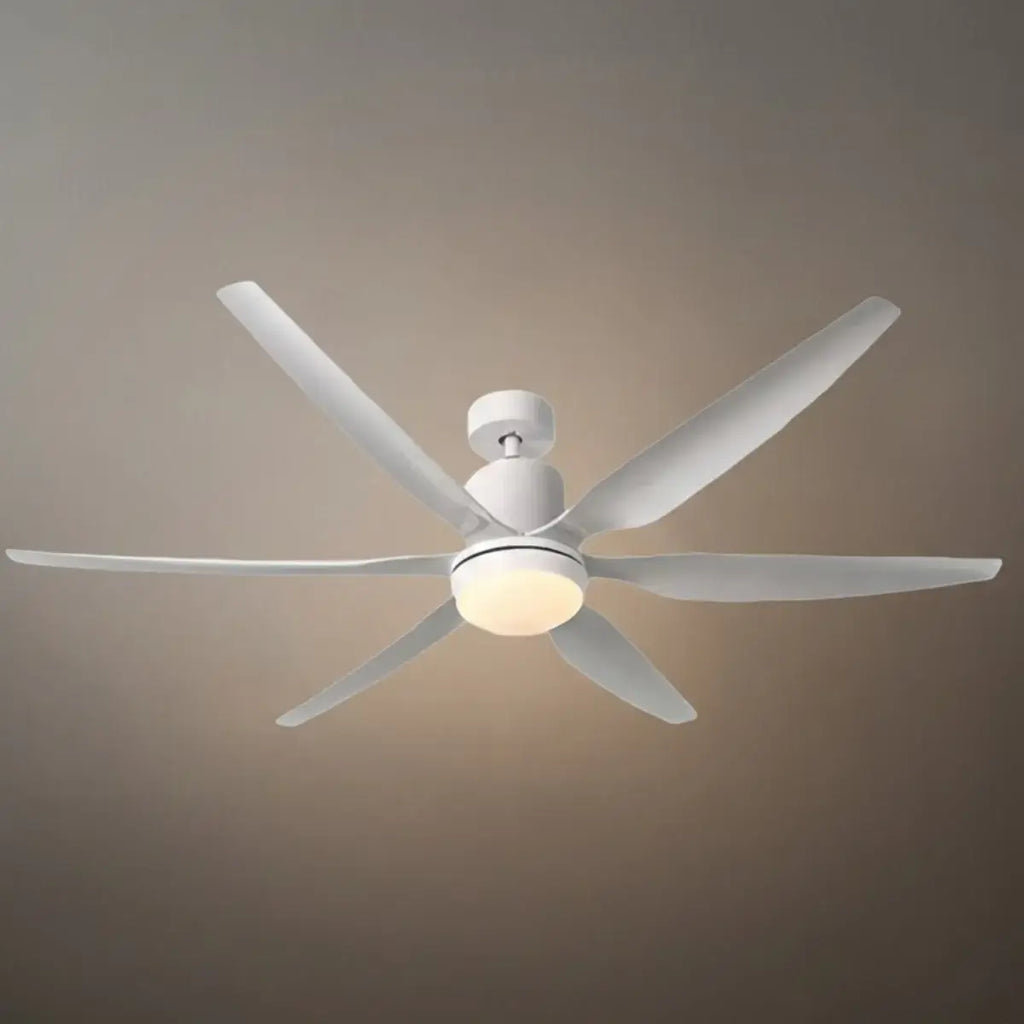 Modern Ceiling Fan Light – Black/Green/Grey/White for Bedroom Living Room - Flindria