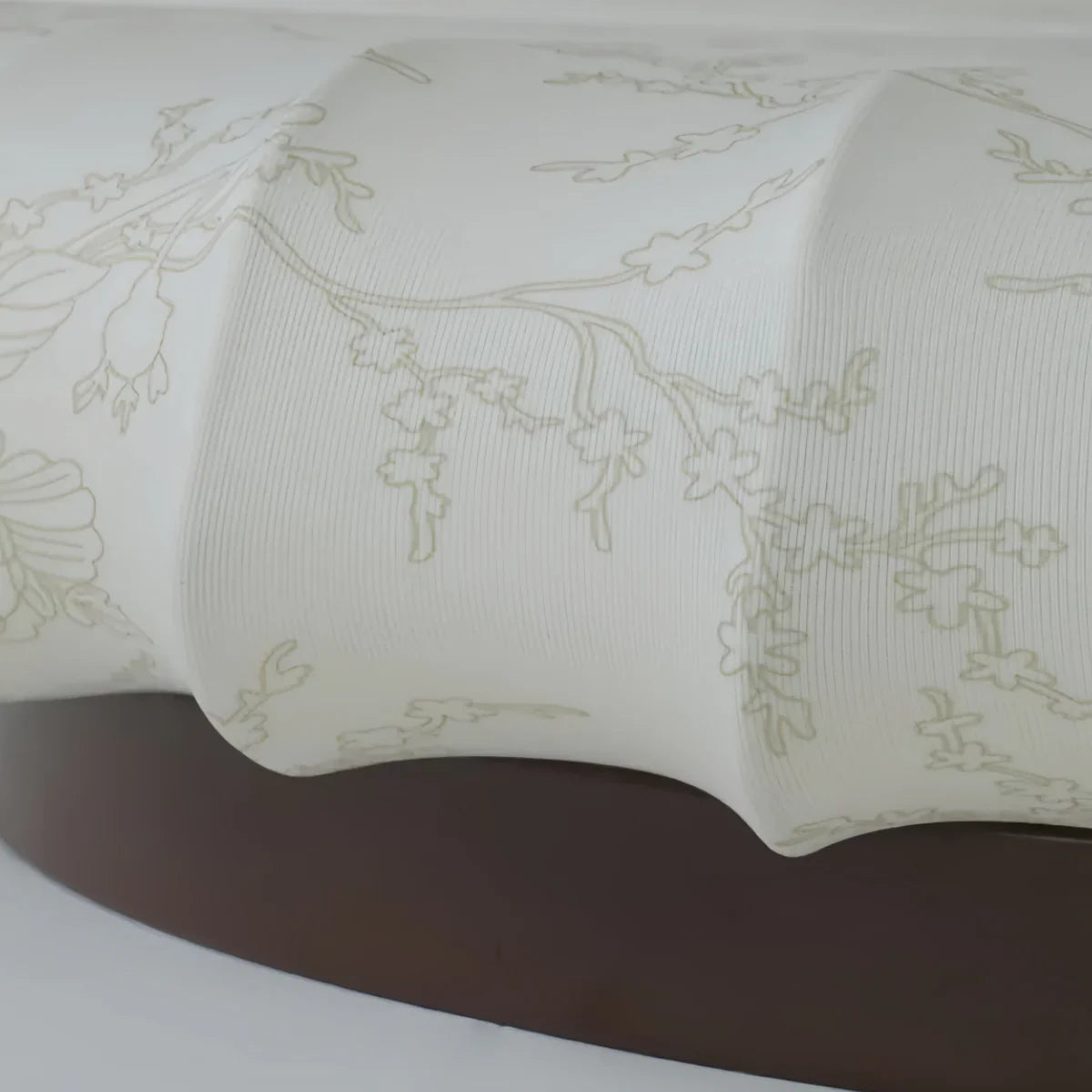 Wabi-Sabi Ceiling Light – Fabric Petal Floral Pattern Accents for Bedroom/Living Space - Flindria