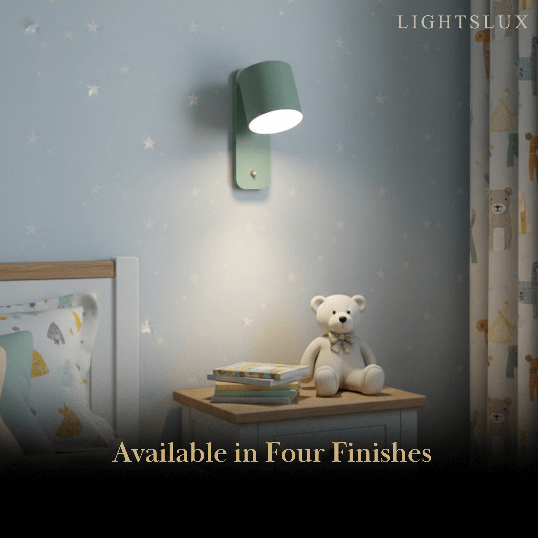 Modern Wall Lamp – Rotatable Cylinder Macaron Color Palette for Bedroom Living Room - Flindria