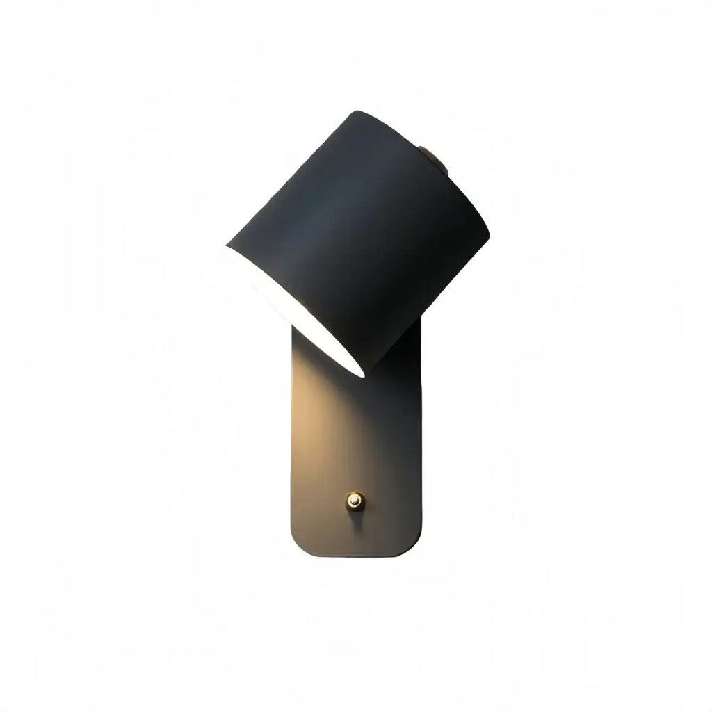 Modern Wall Lamp – Rotatable Cylinder Macaron Color Palette for Bedroom Living Room - Flindria