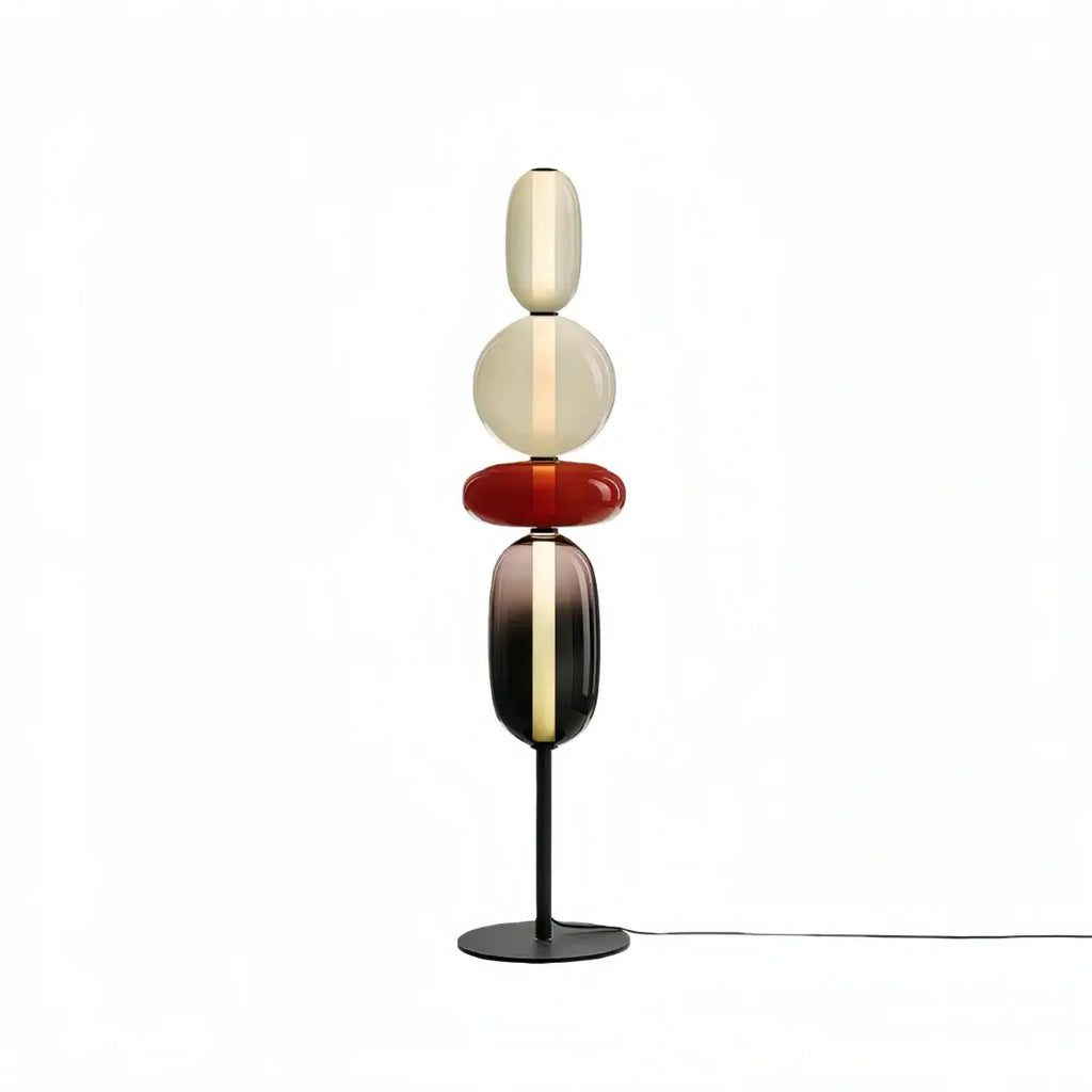 Lampadaire Moderne Prisma – Cristal Soufflé à la Main, Design Interactif pour Salon et Chambre - Flindria