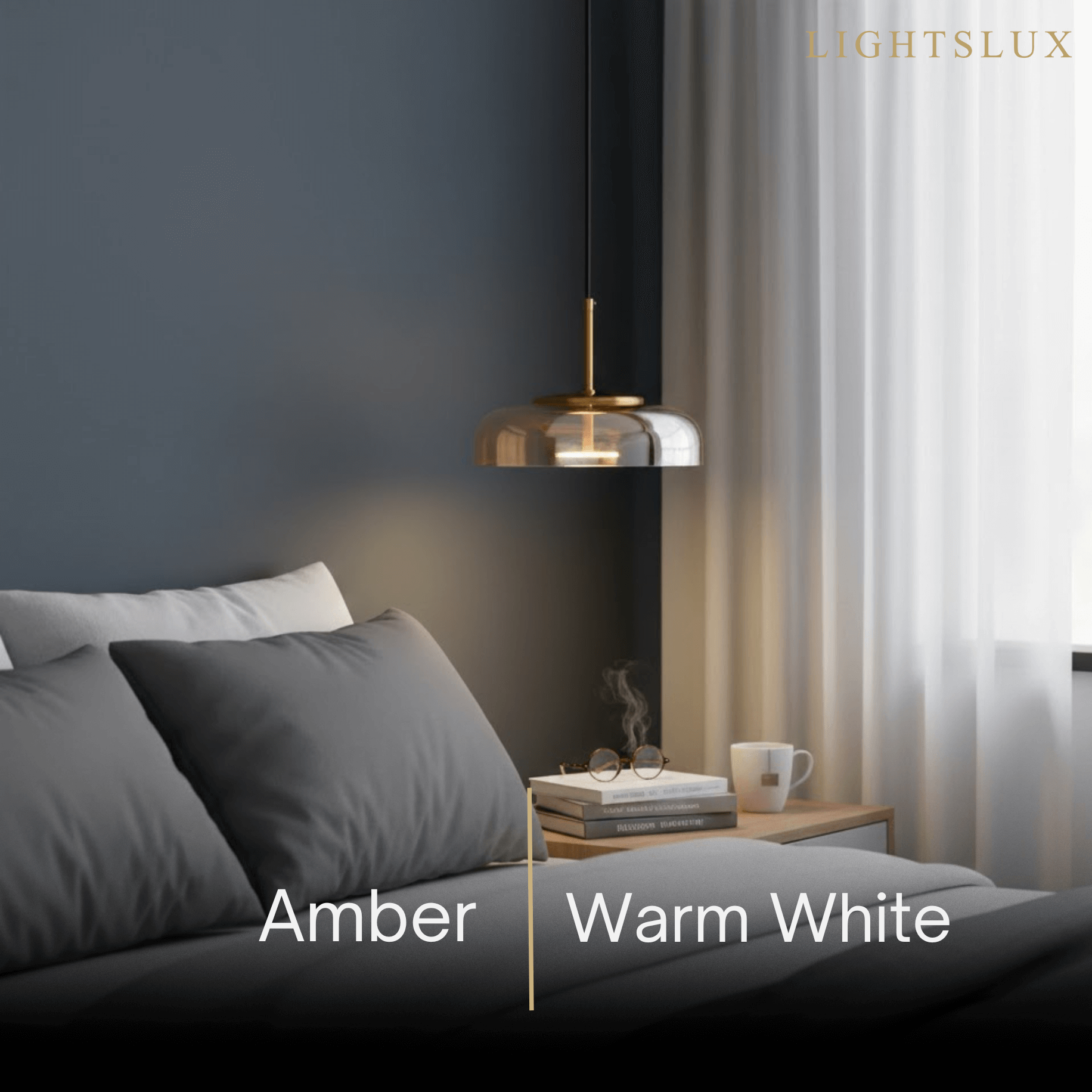 Scandinavian Pendant Lamp — Clear Glass Sphere & Brass Accent for Kitchen Island - Flindria