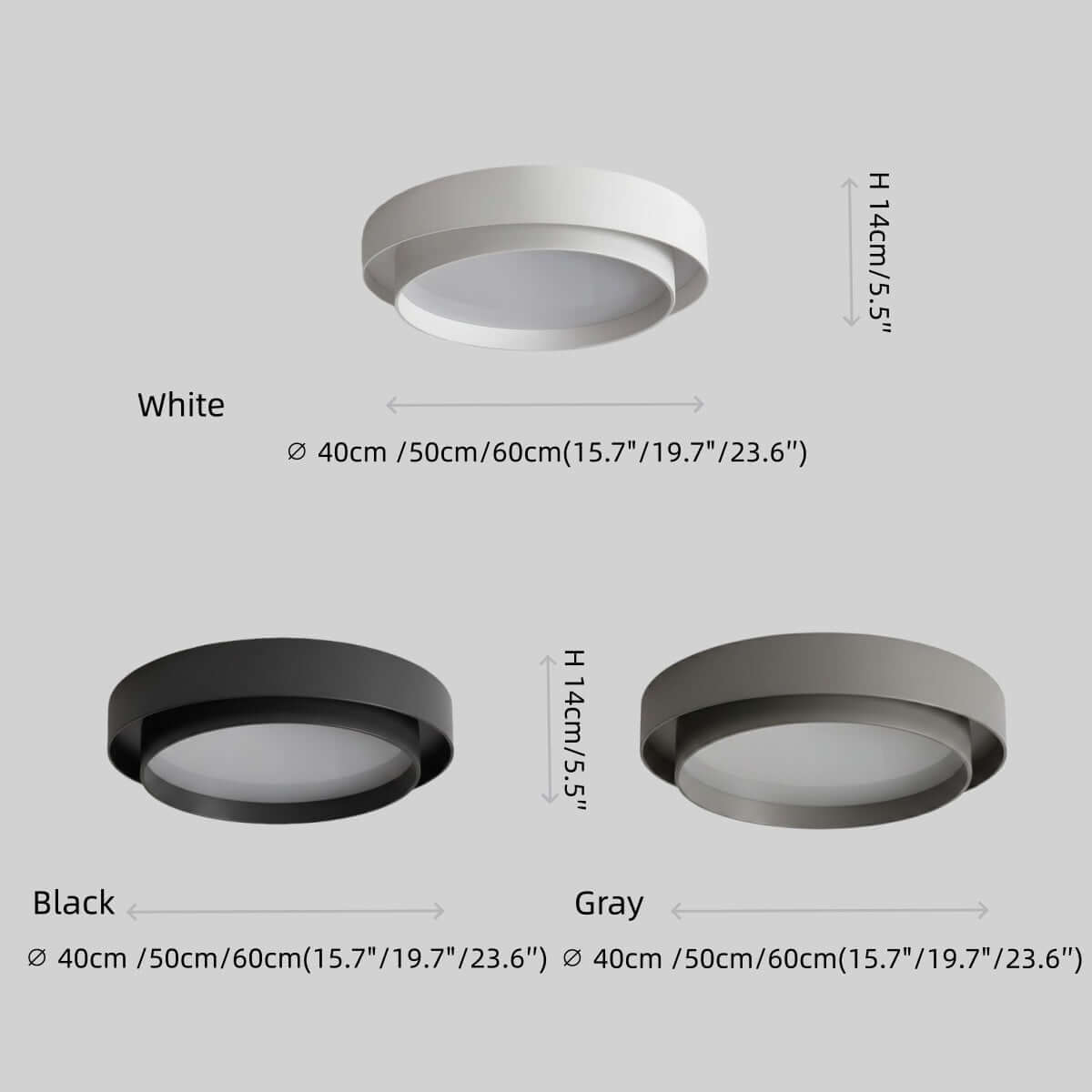 Contemporary Cylinder Ceiling Light — Matte Neutral LED for Living Room - Flindria