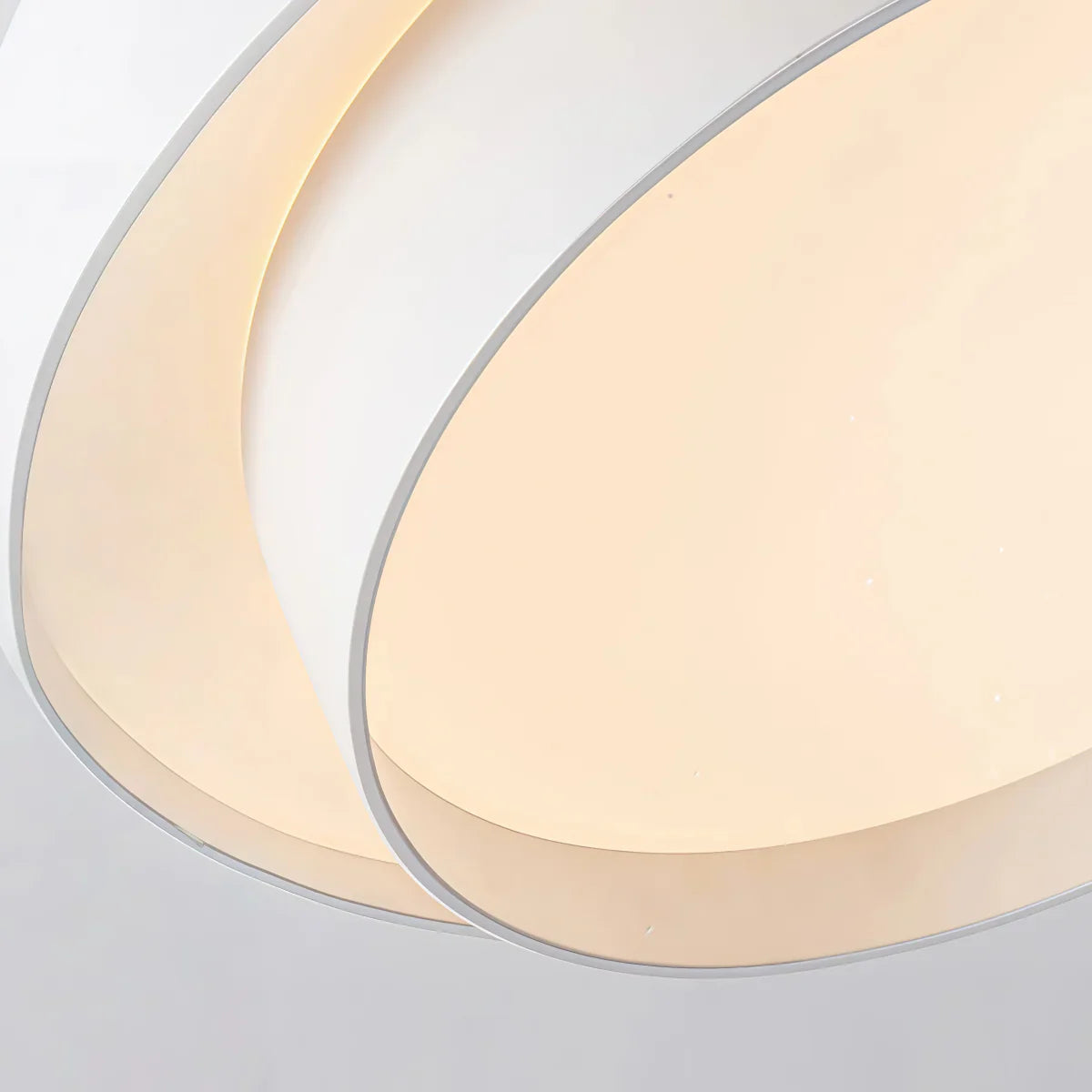 Contemporary Cylinder Ceiling Light — Matte Neutral LED for Living Room - Flindria