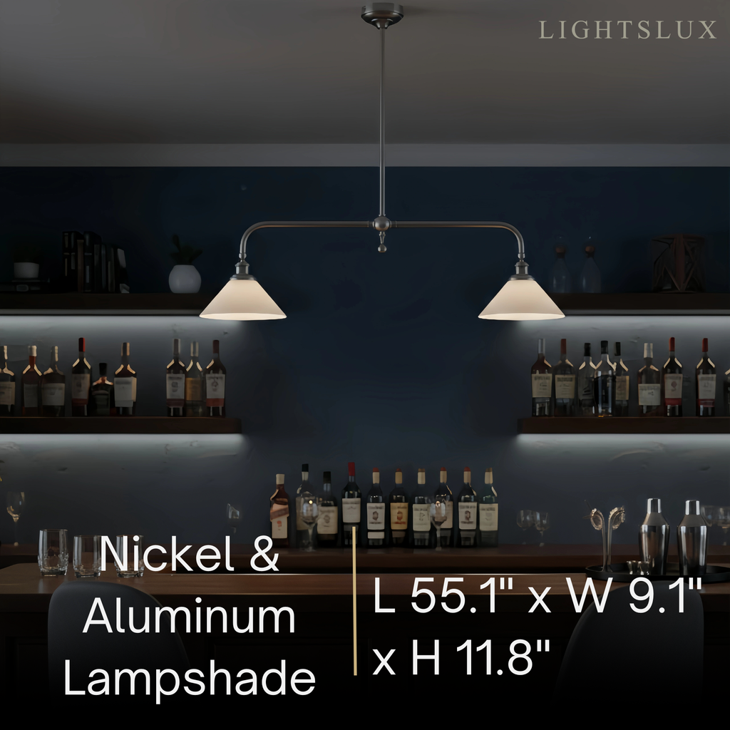Moderne messing hanglamp – witte keramische eilandkroonluchter voor keuken - Flindria