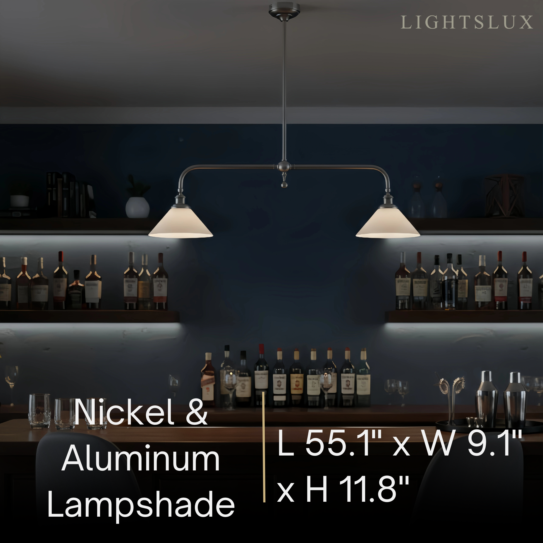 Moderne messing hanglamp – witte keramische eilandkroonluchter voor keuken - Flindria