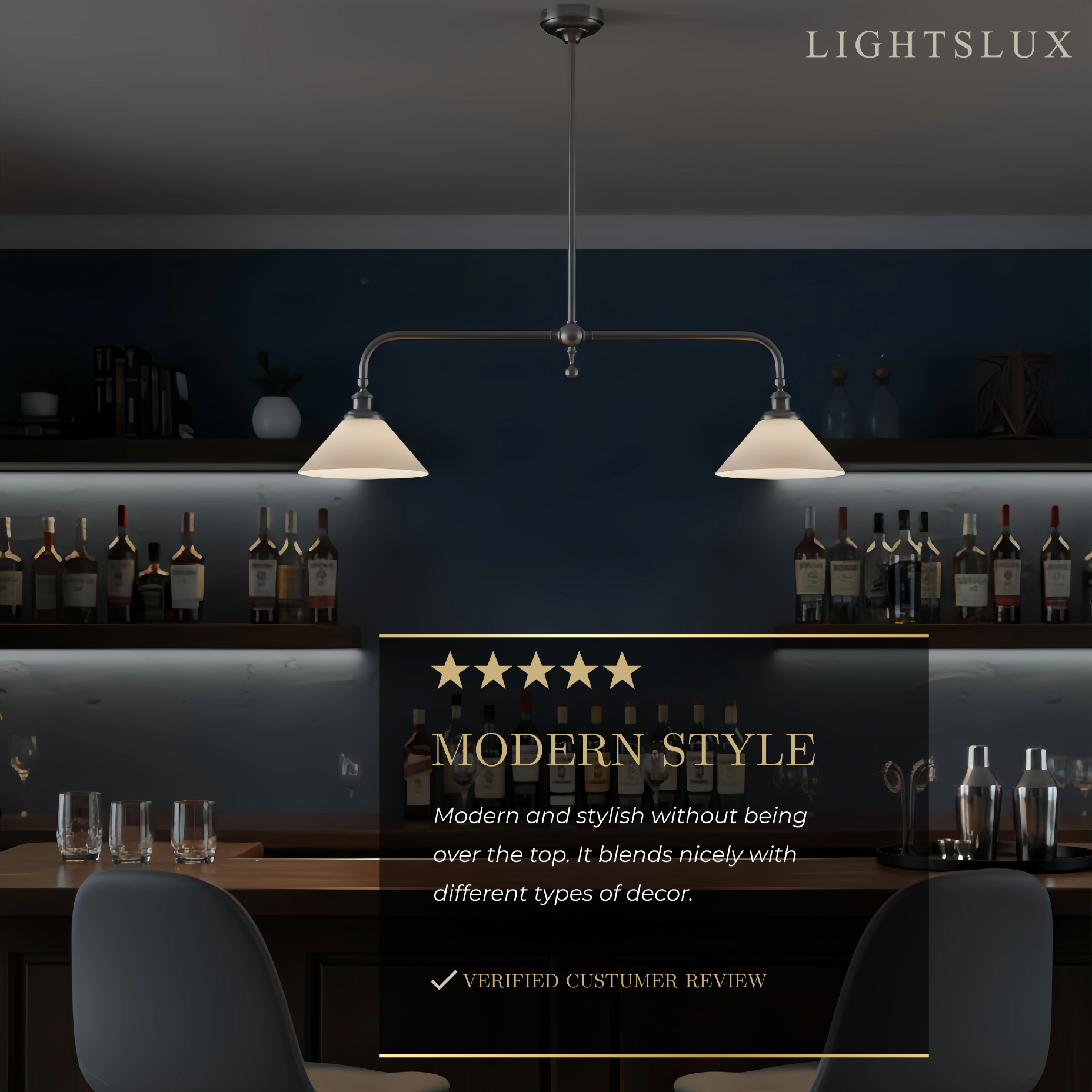 Moderne messing hanglamp – witte keramische eilandkroonluchter voor keuken - Flindria