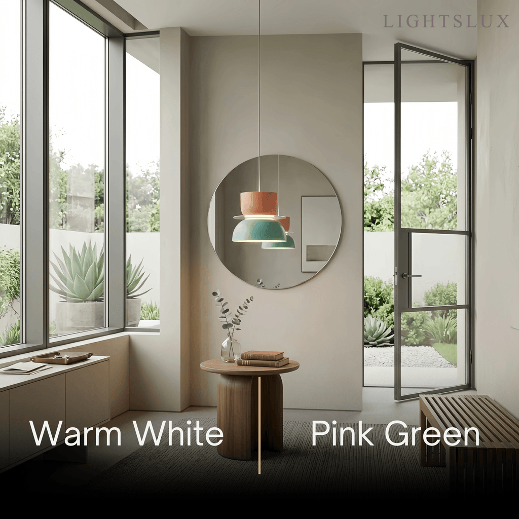 Art Deco Contrast Color Pendant Light - Metal Design for Dining Room - Flindria
