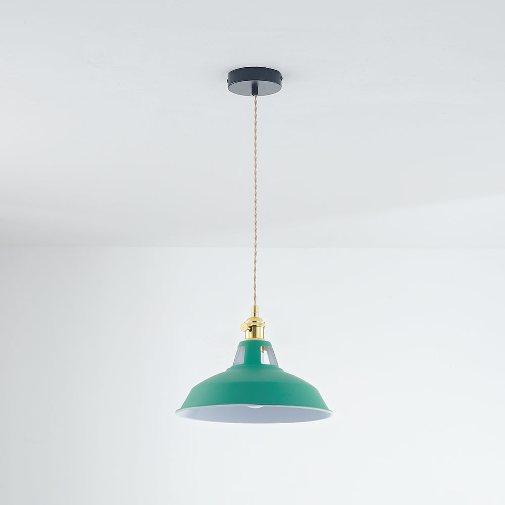 Kovová závěsná lampa Spectrum - výrazný design Morandi