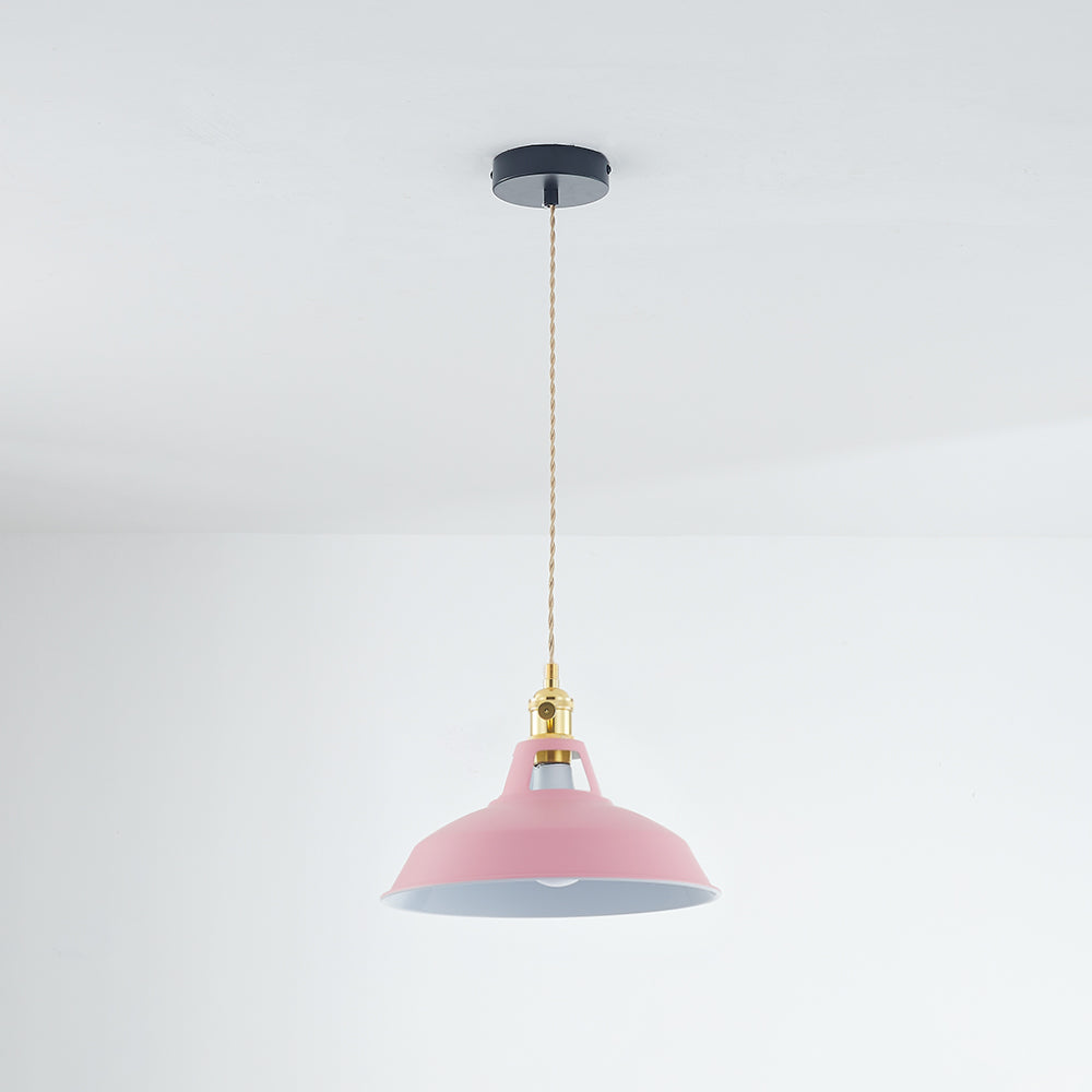 Kovová závěsná lampa Spectrum - výrazný design Morandi