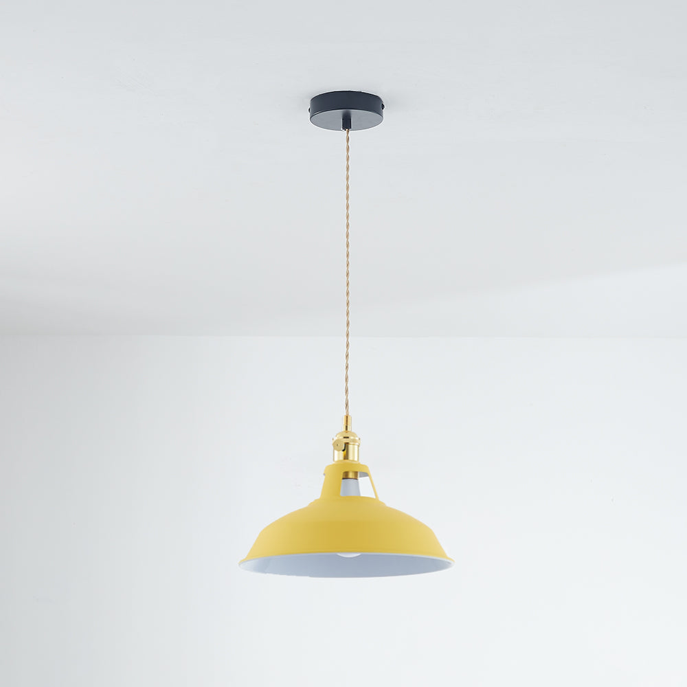 Kovová závěsná lampa Spectrum - výrazný design Morandi