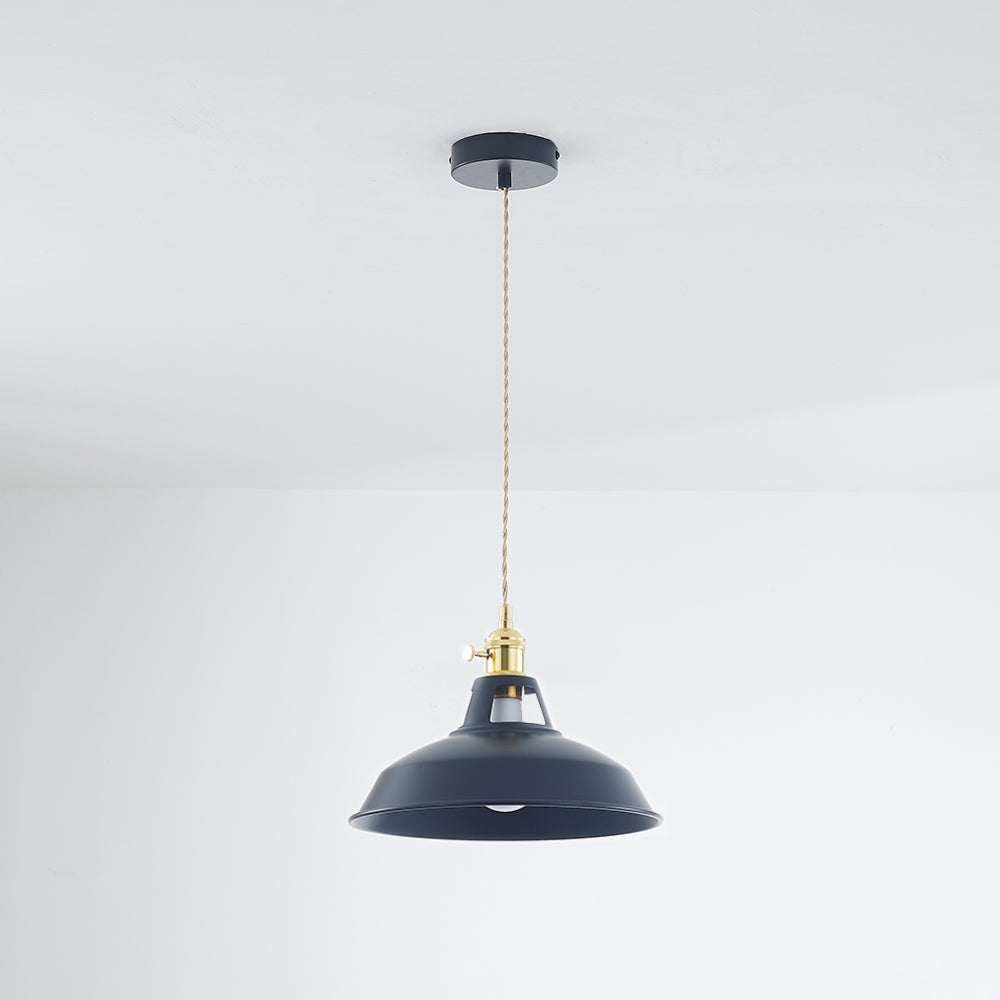 Kovová závěsná lampa Spectrum - výrazný design Morandi