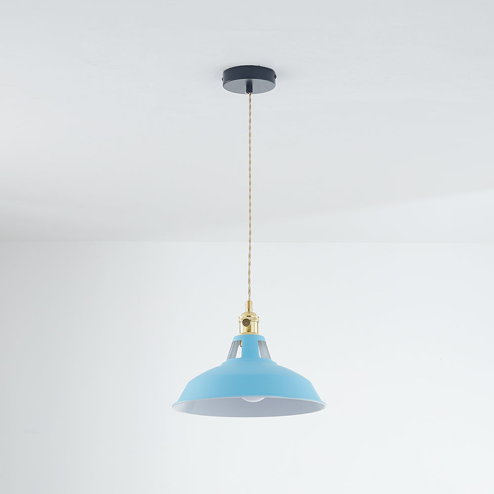 Kovová závěsná lampa Spectrum - výrazný design Morandi