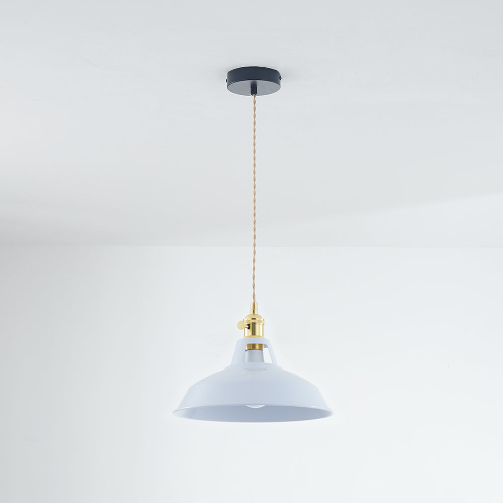 Kovová závěsná lampa Spectrum - výrazný design Morandi