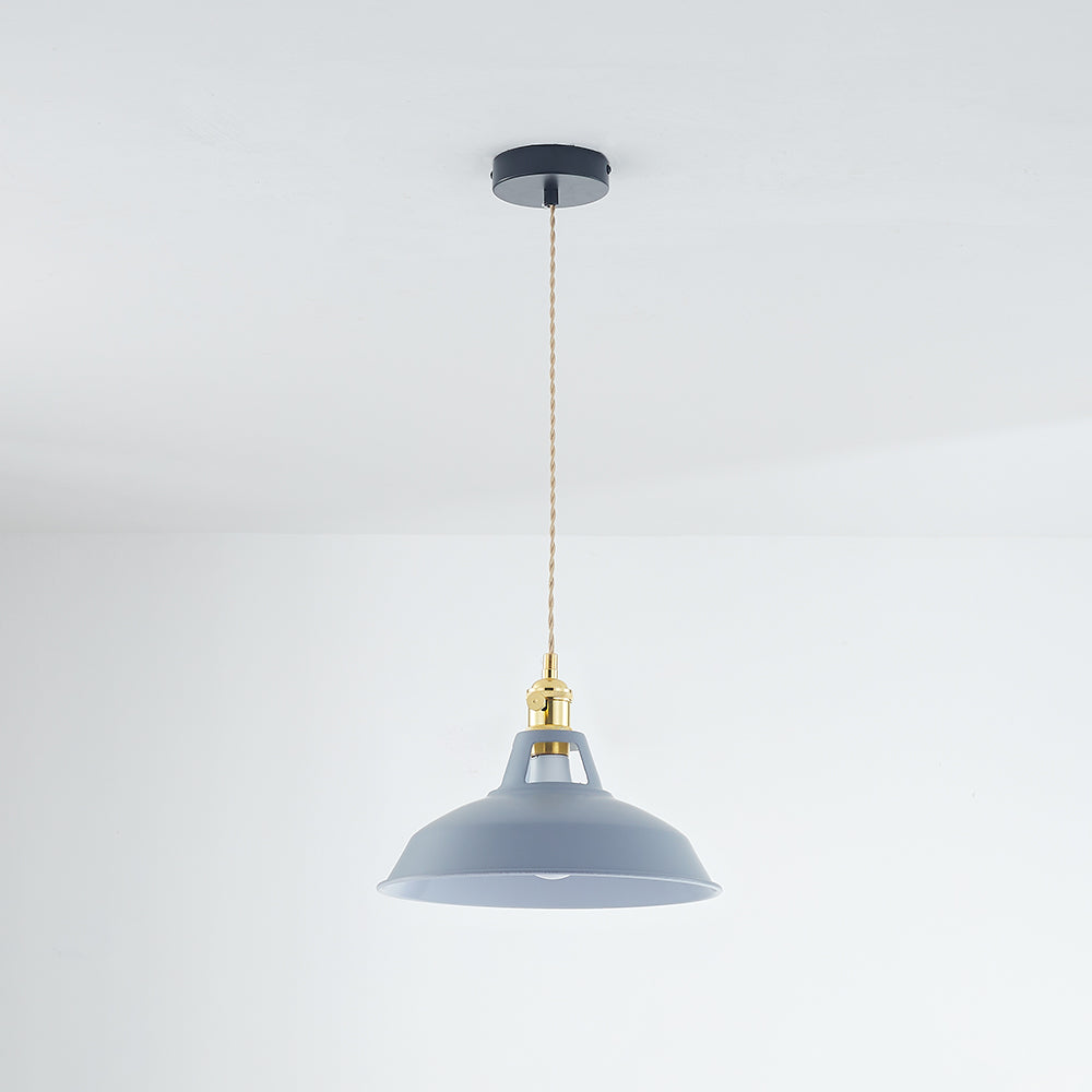 Kovová závěsná lampa Spectrum - výrazný design Morandi