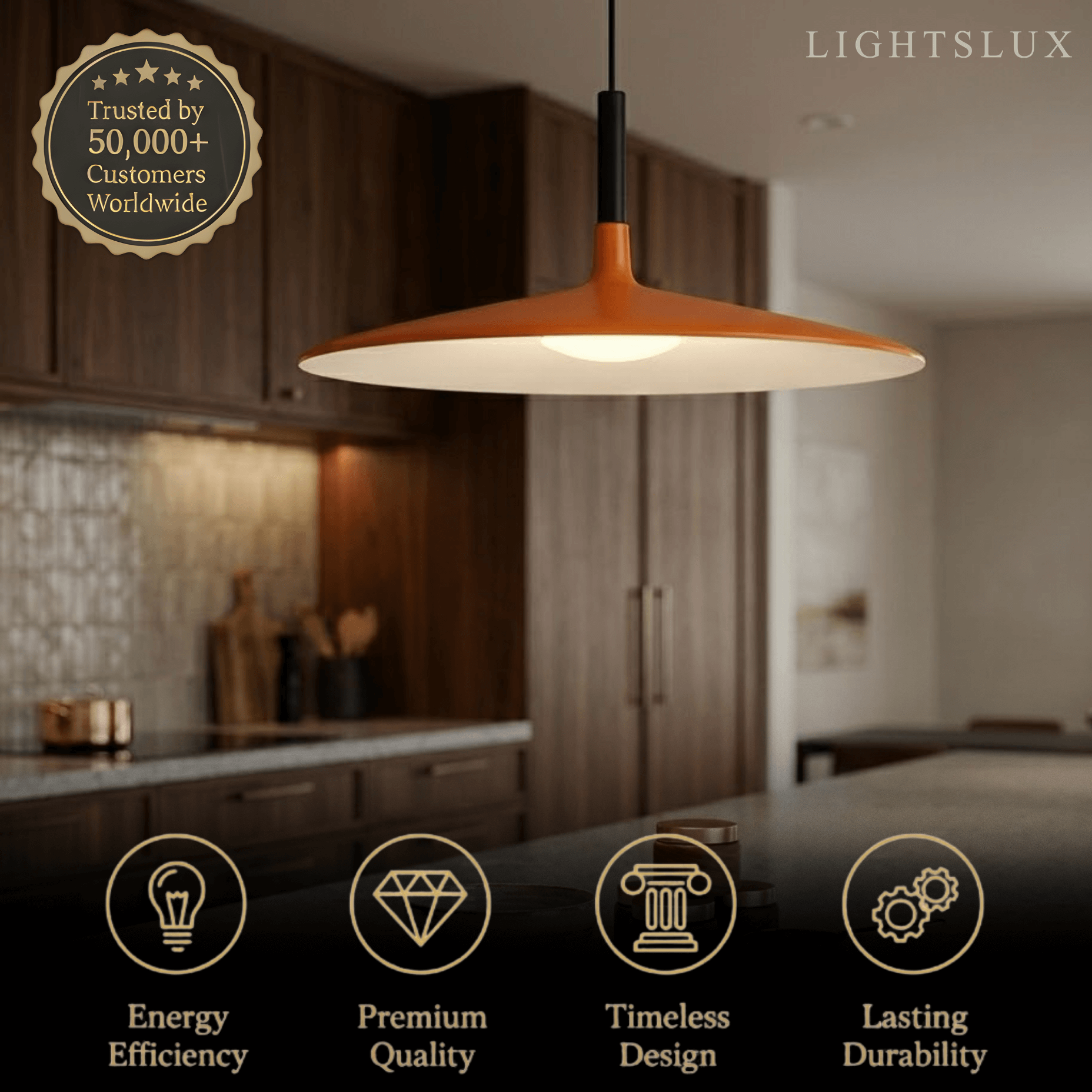 Industrial Flying Saucer Pendant Light Dining Room - Flindria