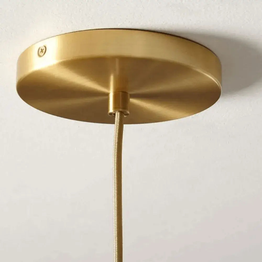 Moderne glazen bol hanglamp – Goud/Zilver LED-lamp voor eetkamer - Flindria