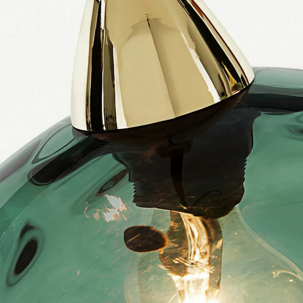 Modern Bubble Glass Pendant Light - 10 Color for Kitchen Island - Flindria
