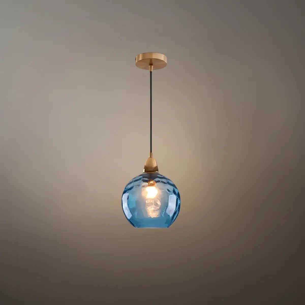 Modern Bubble Glass Pendant Light - 10 Color for Kitchen Island - Flindria