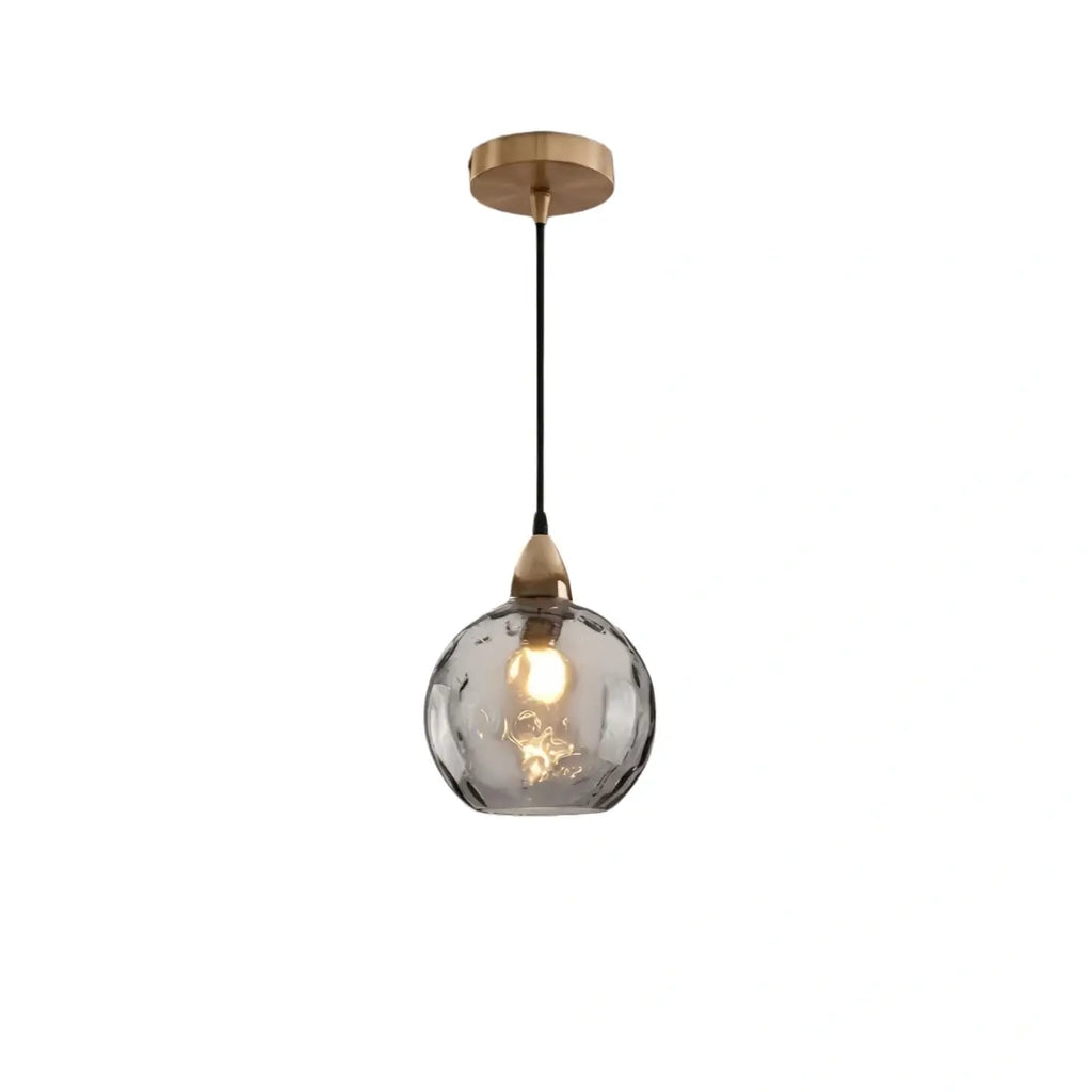 Modern Bubble Glass Pendant Light - 10 Color for Kitchen Island - Flindria