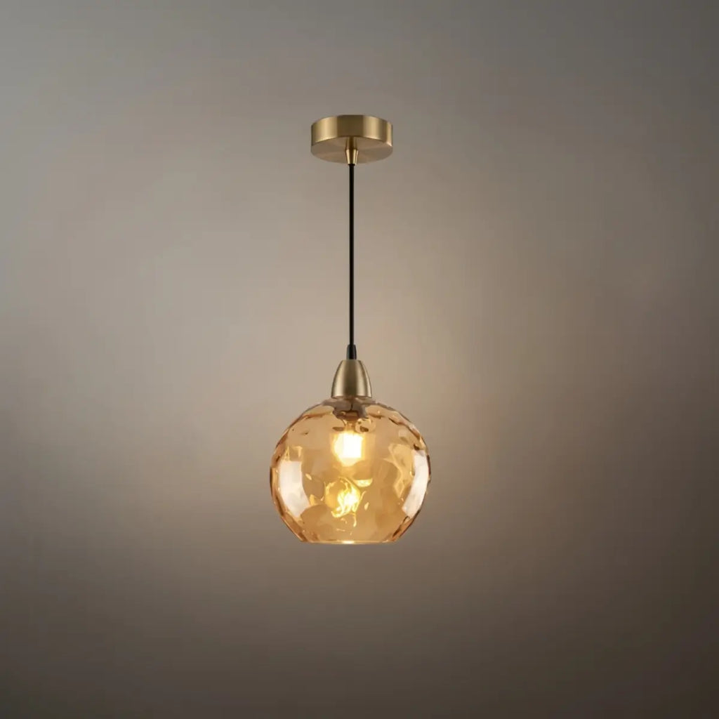 Modern Bubble Glass Pendant Light - 10 Color for Kitchen Island - Flindria