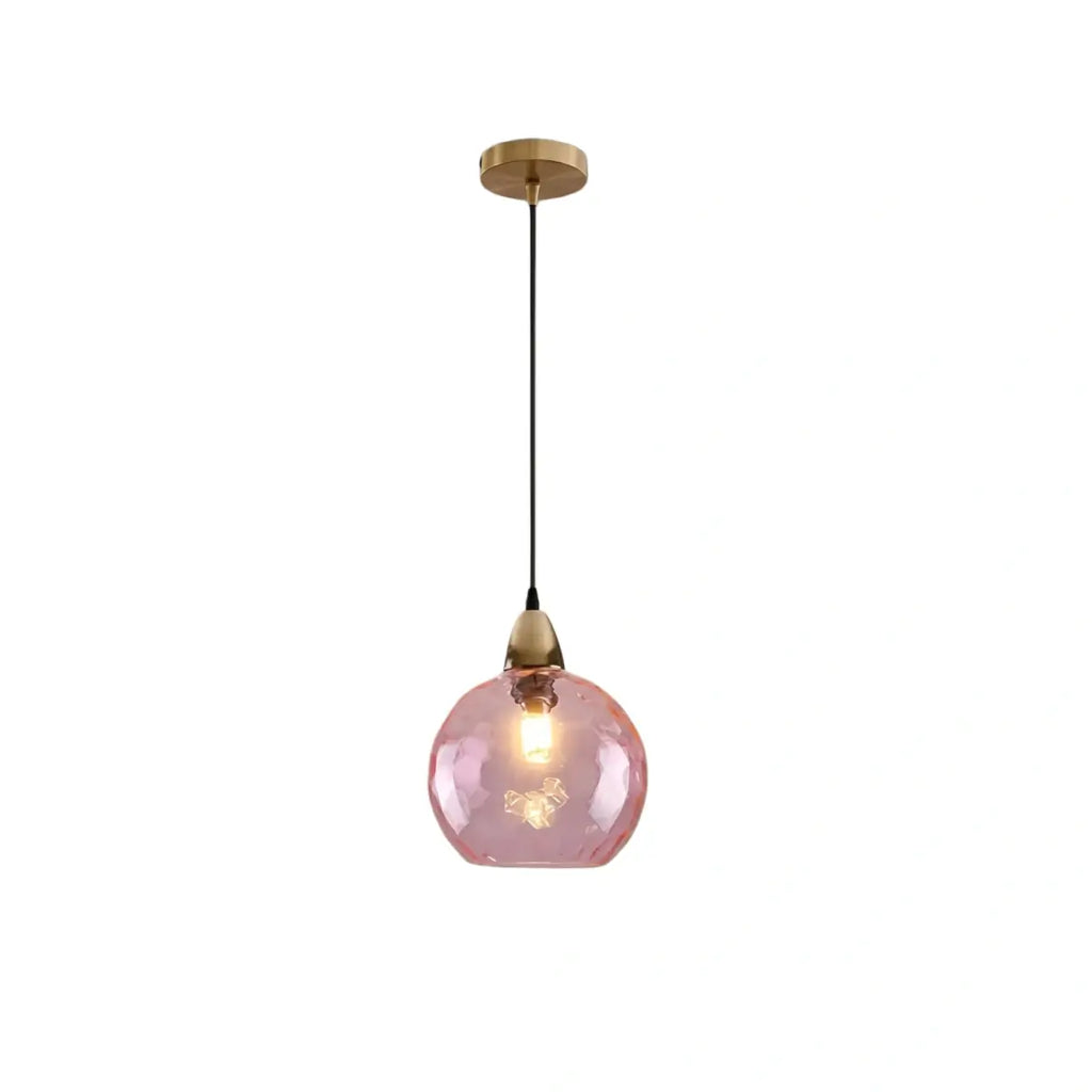 Modern Bubble Glass Pendant Light - 10 Color for Kitchen Island - Flindria
