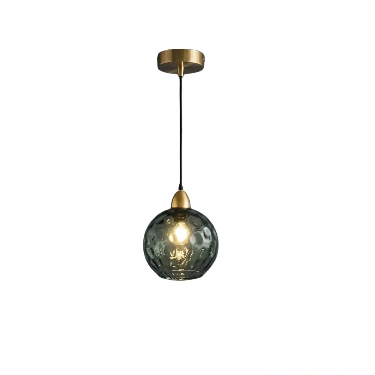Modern Bubble Glass Pendant Light - 10 Color for Kitchen Island - Flindria