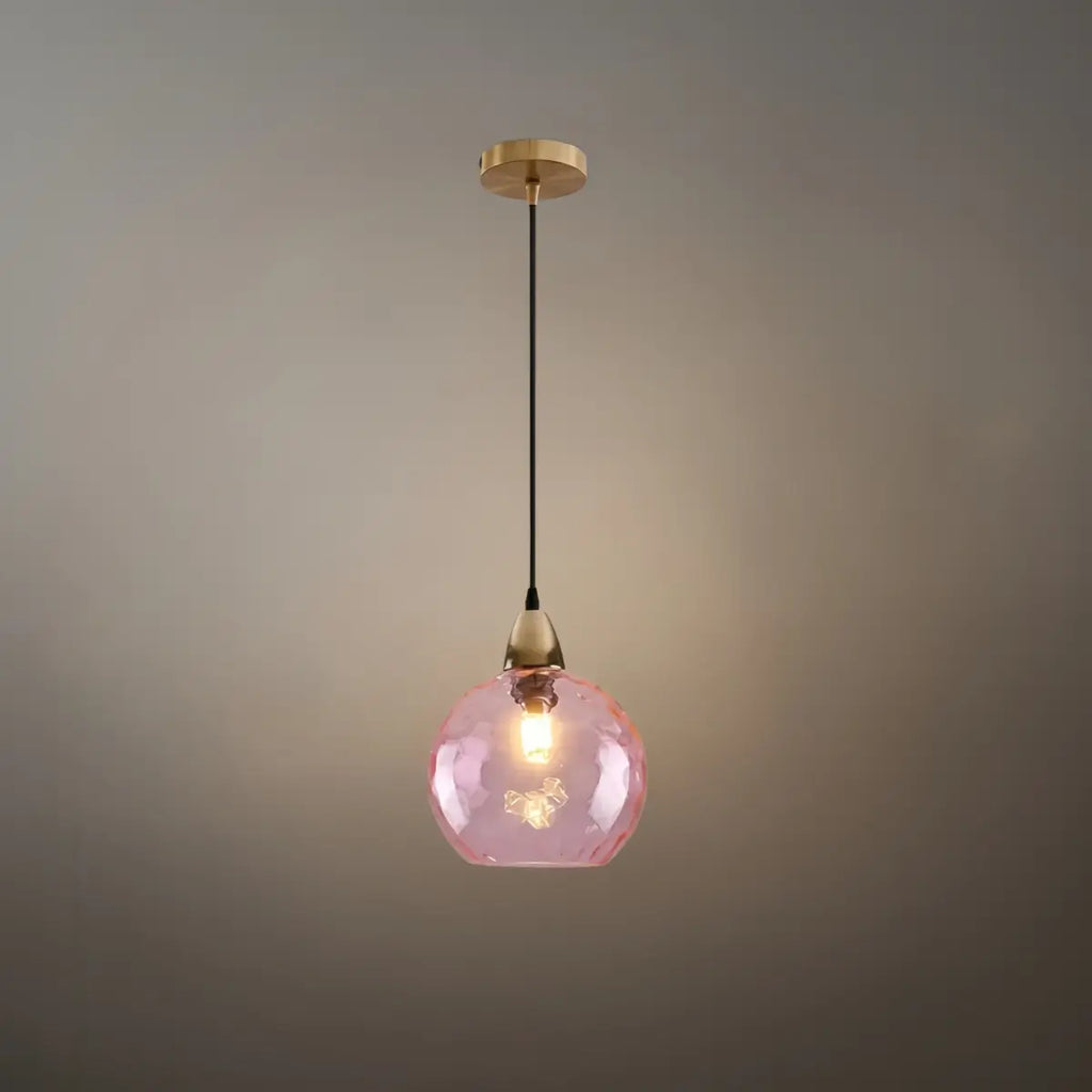 Modern Bubble Glass Pendant Light - 10 Color for Kitchen Island - Flindria