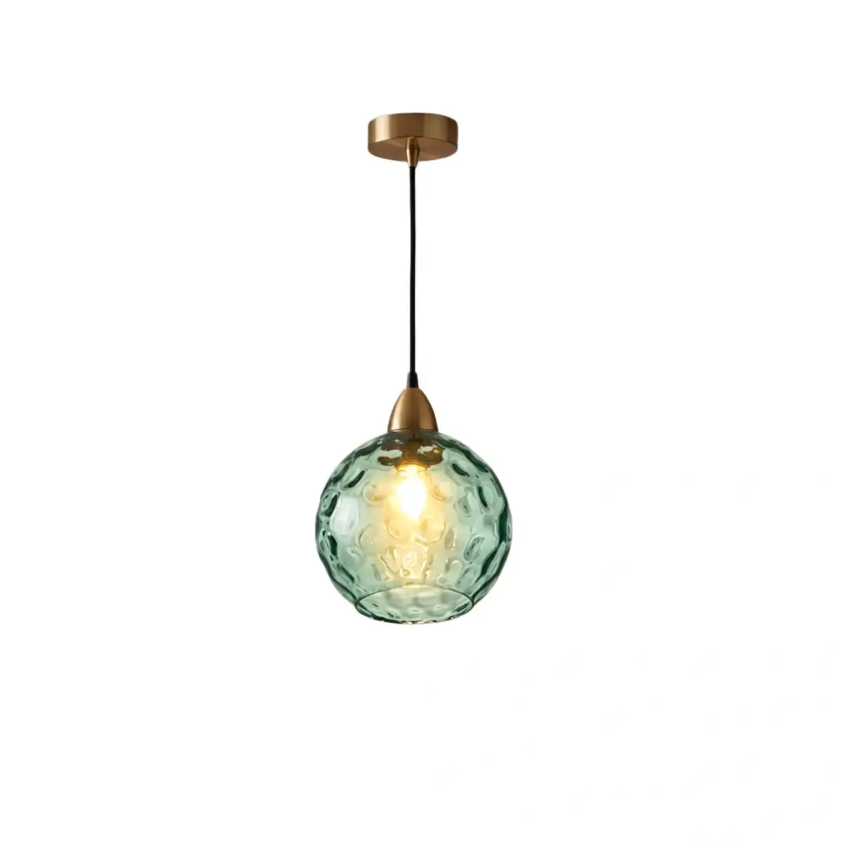 Modern Bubble Glass Pendant Light - 10 Color for Kitchen Island - Flindria